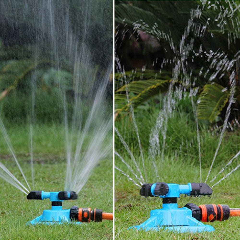 Sprinklers Irrigation Systems Water Sprinkler Garden Sprays  - Rainzyy™️ 360° Rotating Water Sprinkler for Garden Zaavio®