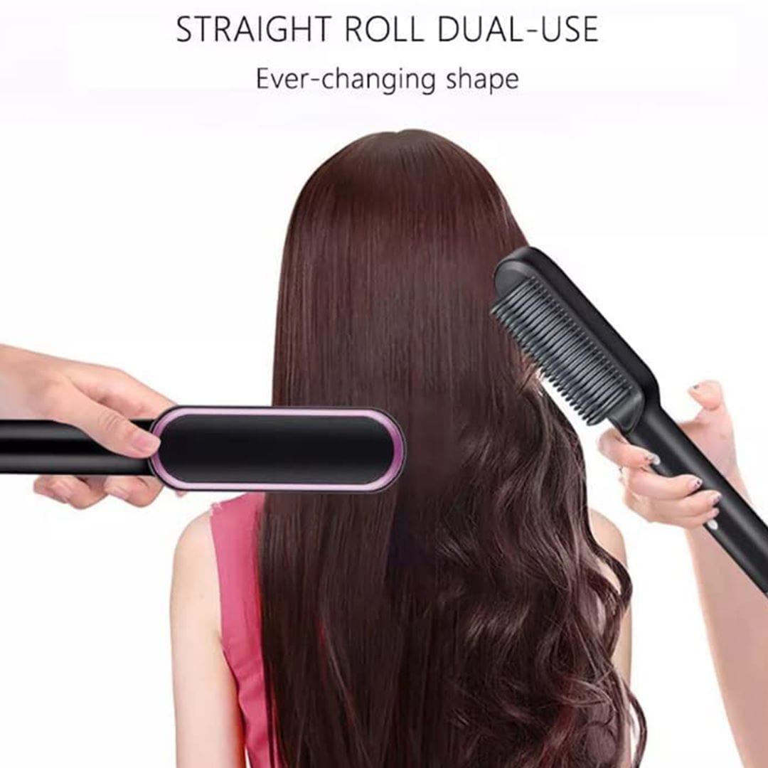 Stylixo™ Hair Straightening Brush Electric Comb Heat Straightener Stylixo™ Hair Straightener Comb Zaavio®