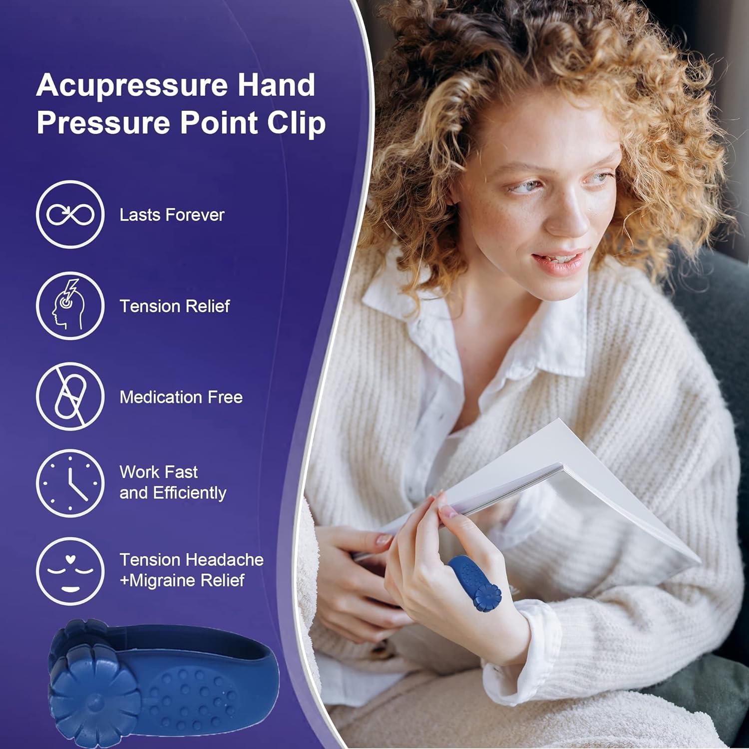 Sugar Control LI4 Acupressure Point Clip Zaavio®