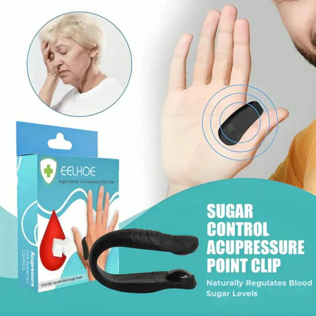 Sugar Control LI4 Acupressure Point Clip Zaavio®