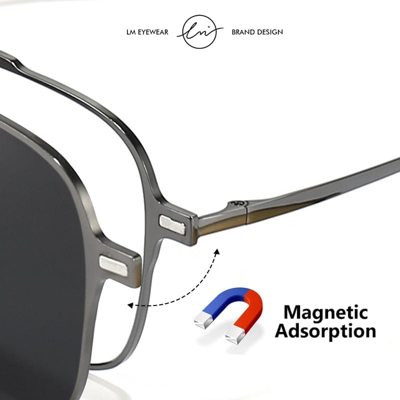 Sunglasses For Men Polarised Magnetic Sunglasses Frame Night Glasses - 3-in-1 Magnetic Polarized Sunglasses 3-in-1 Magnetic Polarized Sunglasses Zaavio®