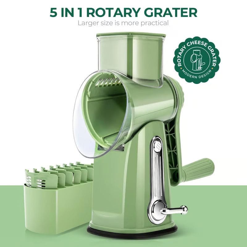 Swizie™ | Rotary Vegetable Slicer Carrot Spiralizer Salad Cutter Swizie™ Zaavio®