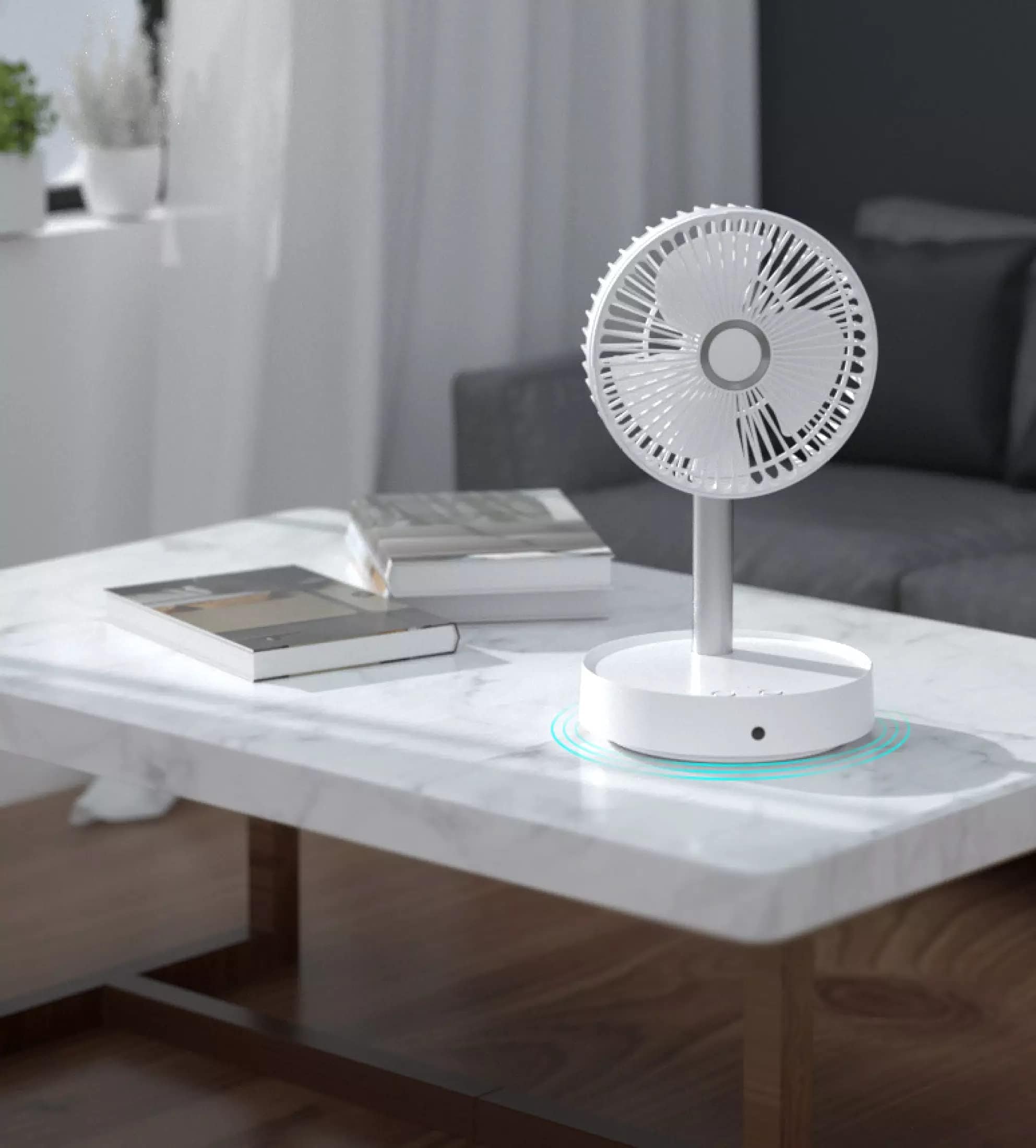 Table Rechargable Fan Cool Small Fan High Speed Desk Table Fan - Swify™️ Swify™️ Portable Fan Zaavio®