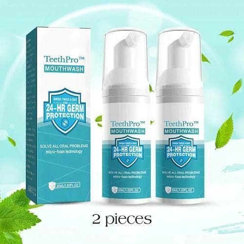 Teeth Whitening Mousse Foam Toothpaste Dental Stain Tartar Remover - TeethPro™️ Foam Toothpaste (Pack of 2) TeethPro™️ Foam Toothpaste (Pack of 2) Zaavio®