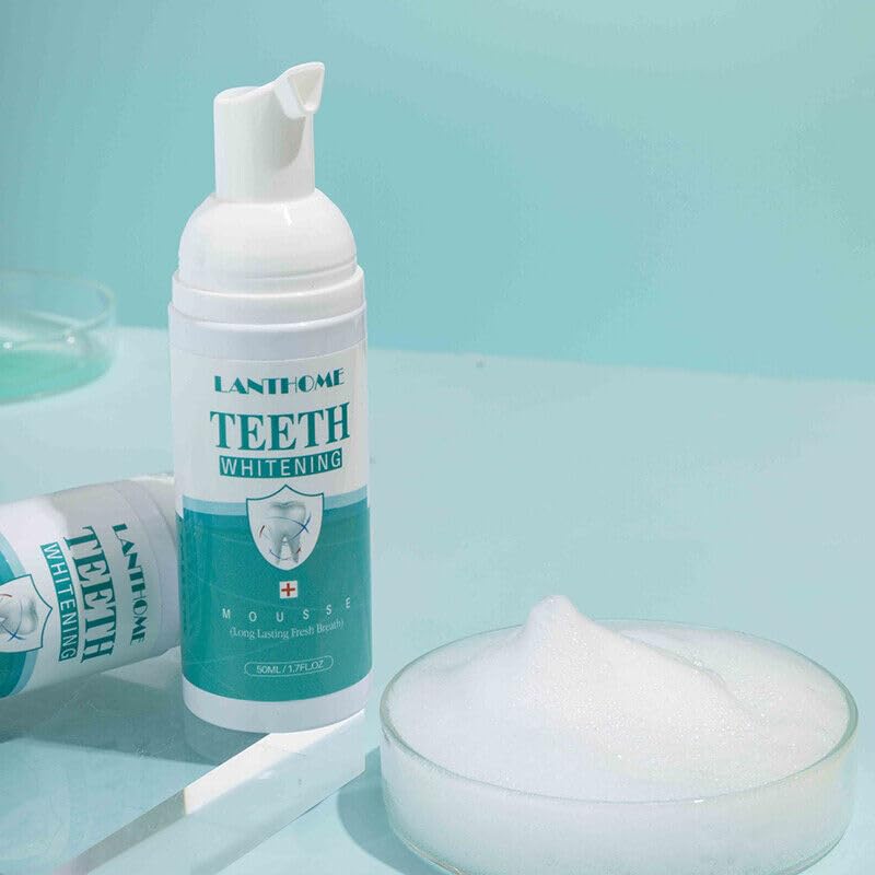 Teeth Whitening Mousse Foam Toothpaste Dental Stain Tartar Remover - TeethPro™️ Foam Toothpaste (Pack of 2) TeethPro™️ Foam Toothpaste (Pack of 2) Zaavio®