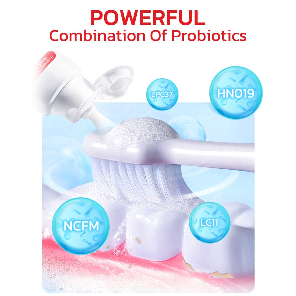 Teeth Whitening Tooth Paste Whitening Your Teeth At Home  - SP4 Probiotic Whitening Toothpaste SP-4 Probiotic Toothpaste Zaavio®