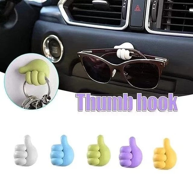 Thumbs Up Shape Wall Hook (Pack of 10) Zaavio®