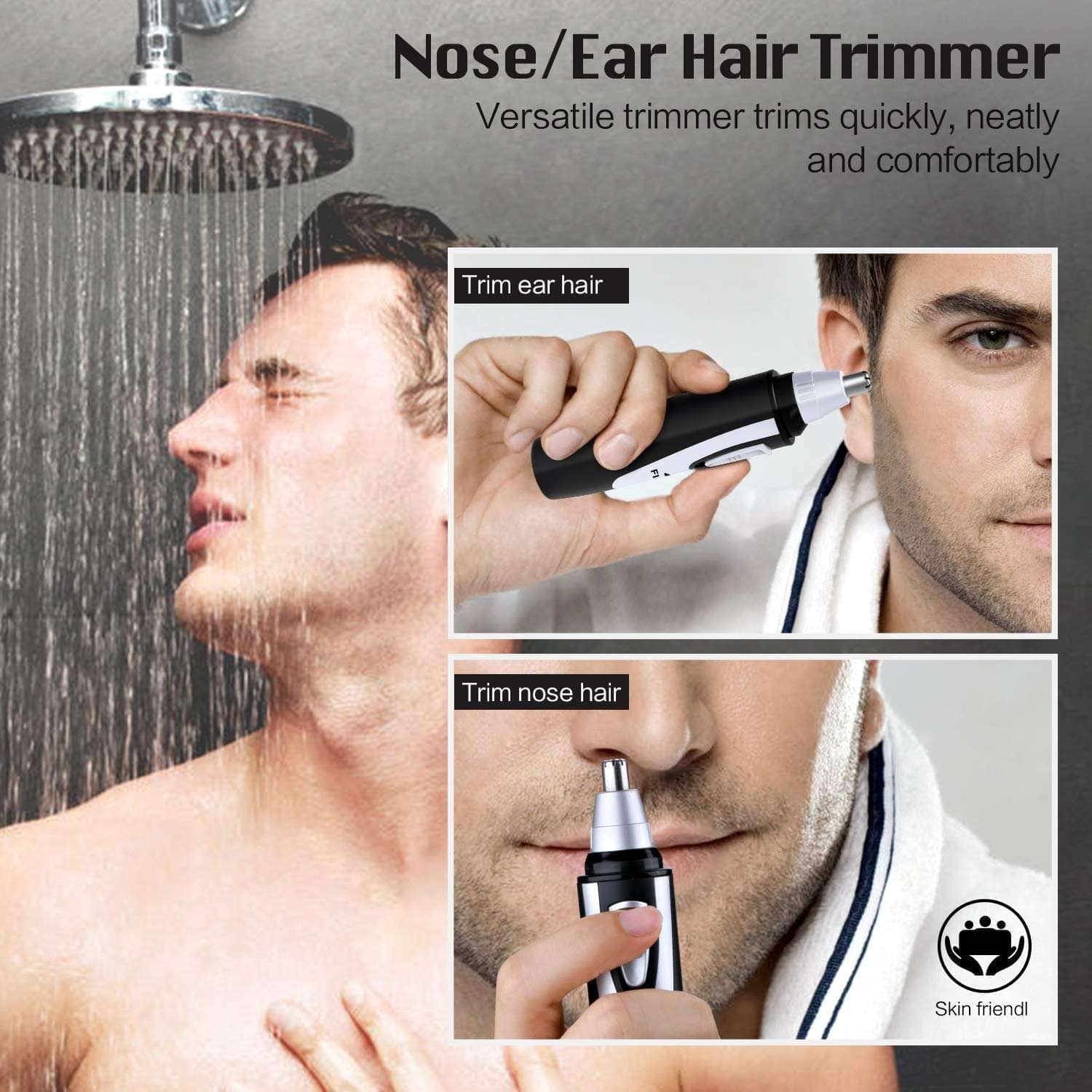 Trimmer For Men Men's Shaver For Women Shaver And Trimmer - Snipsafe™️ Unisex 3 in 1 Electric Nose Hair Trimmer Snipsafe™️ Unisex 3 in 1 Electric Nose Hair Trimmer Zaavio®