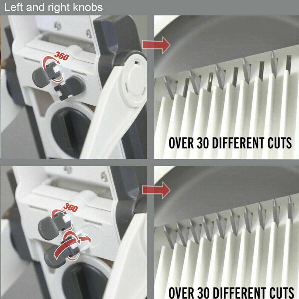 Vegetable Chopper & Cutter Fruit Slicer & Peeler Smart Tool Slicerie™ Slicerie™ Zaavio®