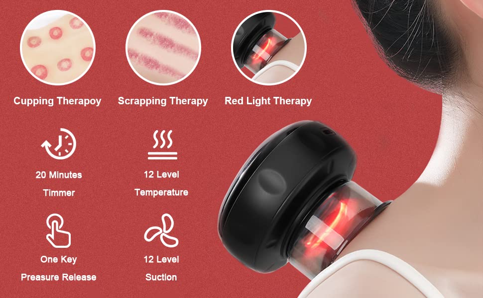 ZenVac Pro™️ | Electric Vacuum Cupping Therapy Machine Electric Vacuum Cup Therapy ZenVac Pro™️ Electric Vacuum Cupping Therapy Machine Zaavio®