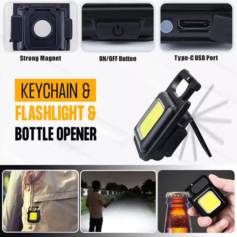 Car Key Chain Flash Light torch Light Keychain Bottle Opener - Key Chain Key Chain Zaavio®