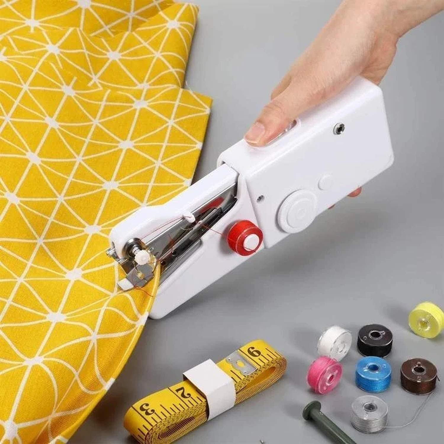 Hand Sewing Machine Portable Electric Handheld Stitch Device - Insta-Stitch™ Insta-Stitch™ Handheld Stitching Machine Zaavio®