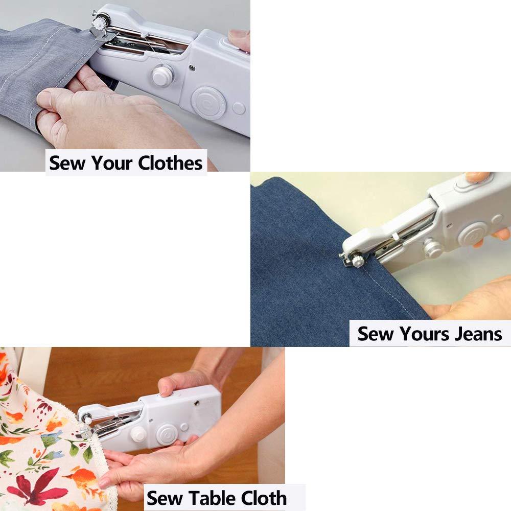 Hand Sewing Machine Portable Electric Handheld Stitch Device - Insta-Stitch™ Insta-Stitch™ Handheld Stitching Machine Zaavio®