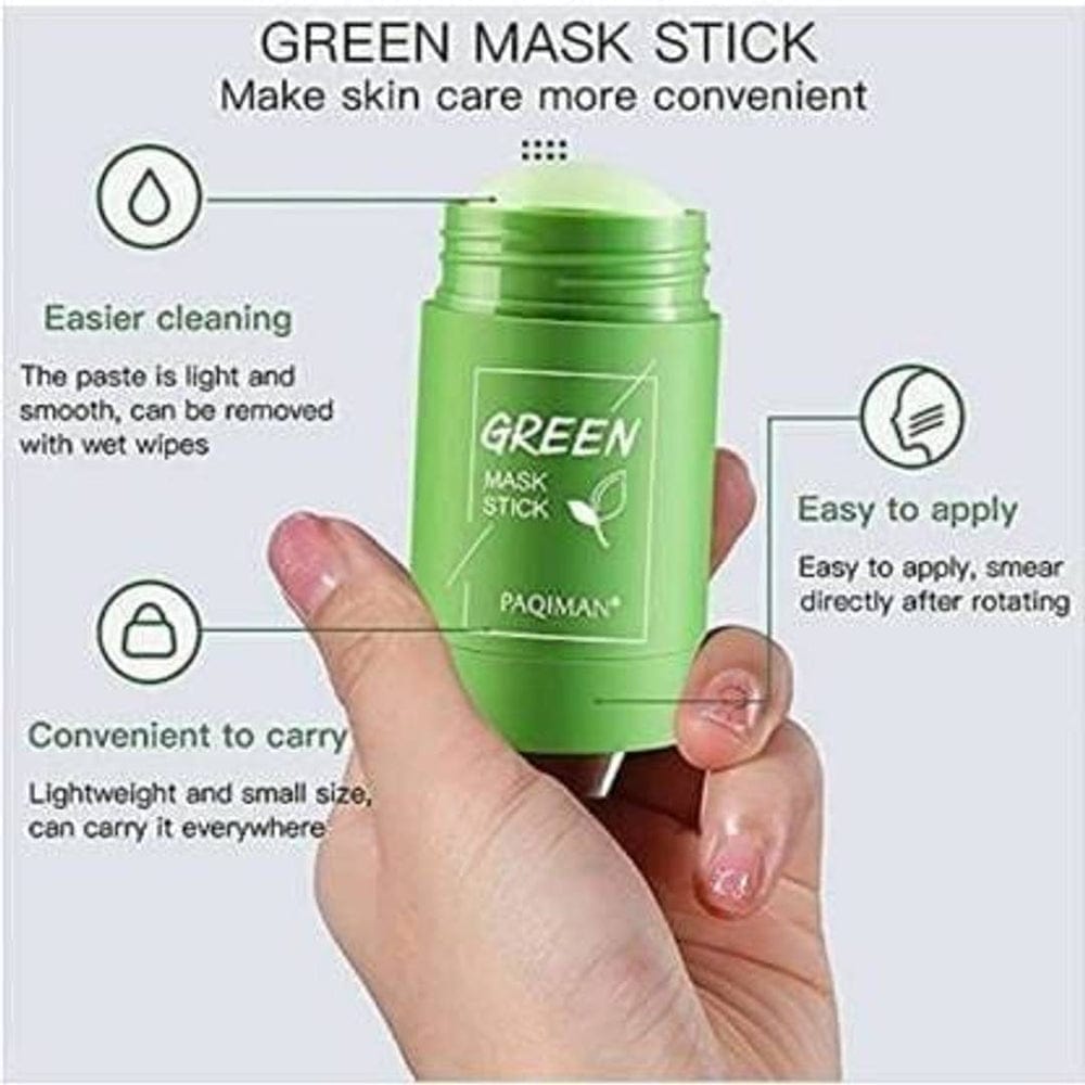 Large Stick CLAYGLO™ Green Tea Pore Control Stick Mask Zaavio®