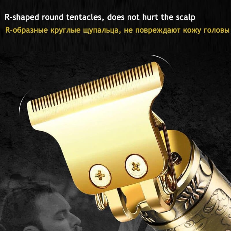 Mens Trimmer Beard Clipper Cutting Machine Hair Shaving Razor - Trimoxo™ Trimmer + 4 Attachments Trimoxo™ Zaavio®