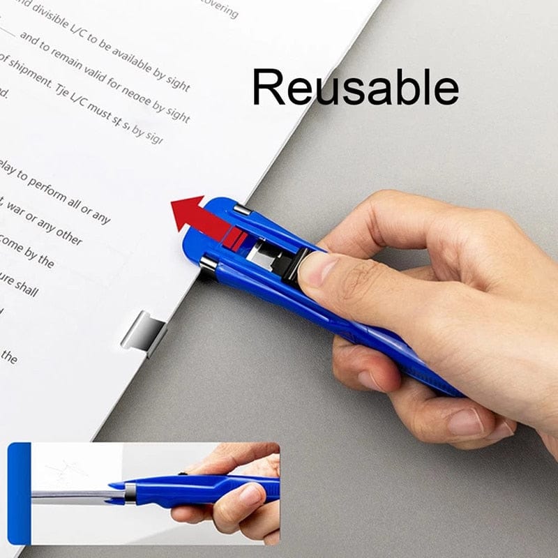 Reusable Portable Handheld Paper Clam Clip Zaavio®