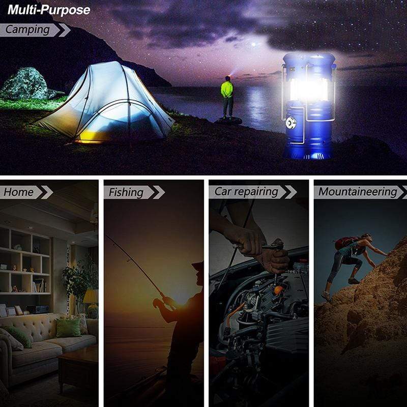 Solar Charging Light Solar Lamp Lantern with Power Bank  - Terrabrite™ Terrabrite™ Zaavio®