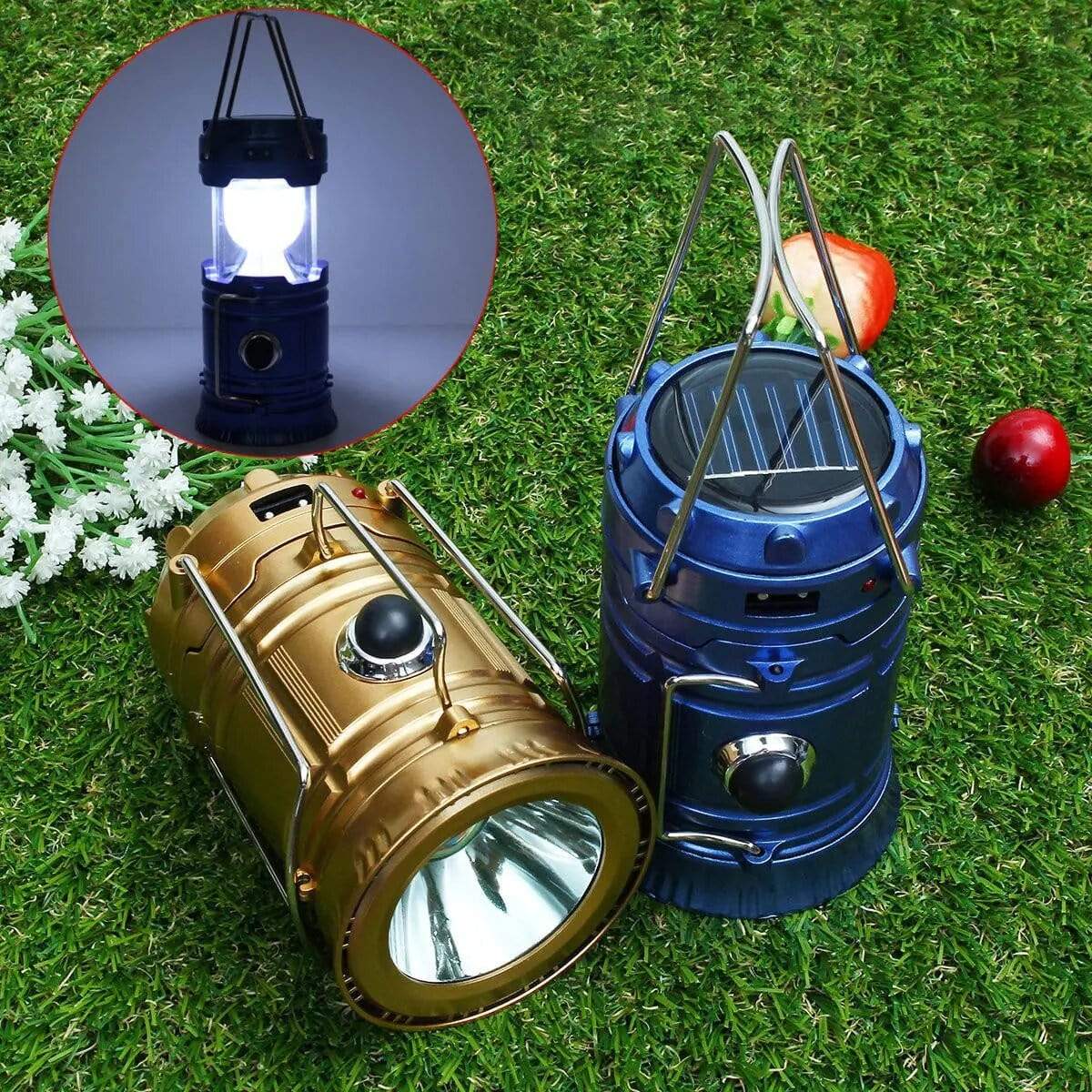 Solar Charging Light Solar Lamp Lantern with Power Bank  - Terrabrite™ Terrabrite™ Zaavio®